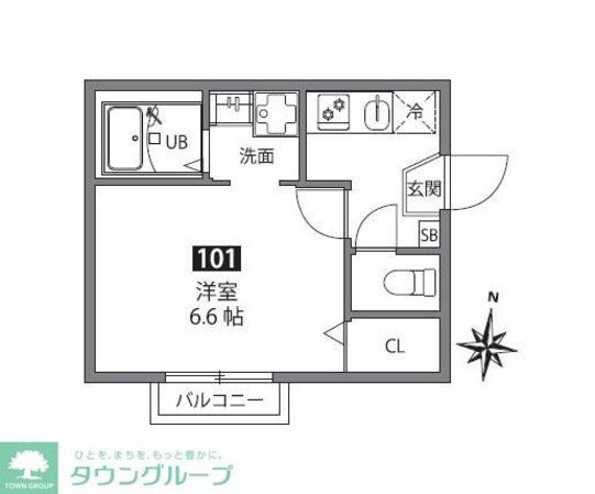 soraせんげん台の物件間取画像